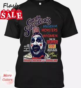 Limited New Captain Spaulding's Museum of Monsters Vintage T-Shirt.