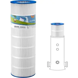 VEVOR CC150 Pool Filter Cartridge Replacement for Pentair Clean & Clear 150, Replace Pleatco PAP150, Pentair R173216, Unicel C-9415, 150 sq.ft,L x OD:31 1/8" x10 1/16"