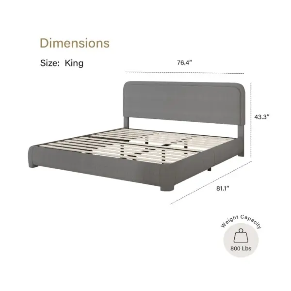 King Size Dark Grey