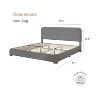King Size Dark Grey