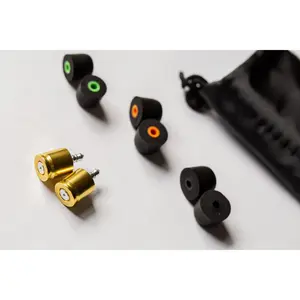 DecEarate™ Decorative Earplugs — Bullet (Metal)