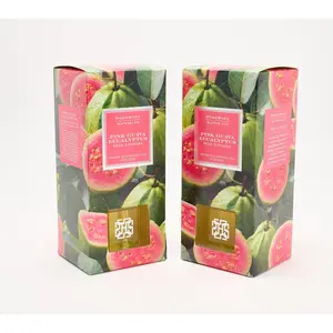 HomeWorx by Slatkin + Co. S/2 Pink Guava Ecualyptus Reed Diffusers
