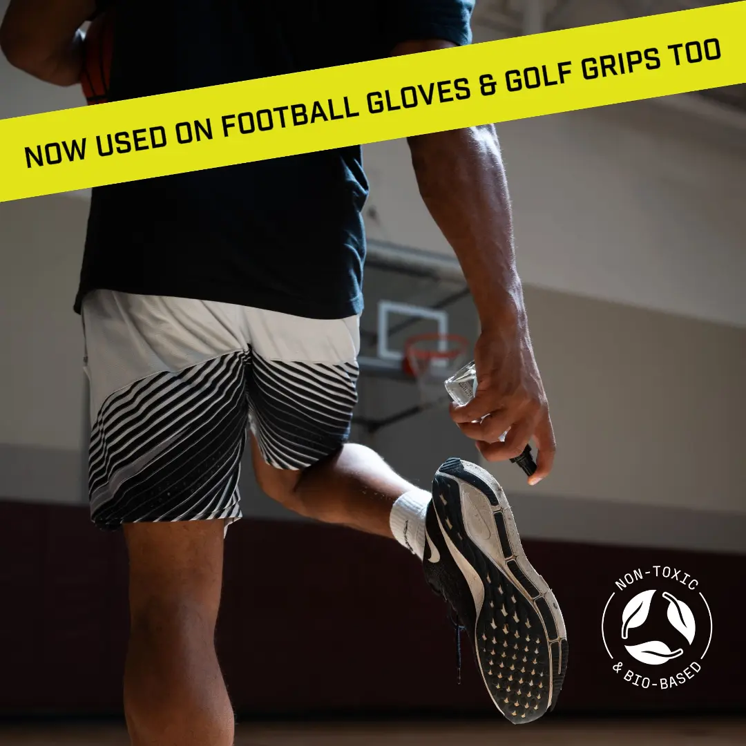EDGE Grip Spray - 2oz - 400 Sprays - 4oz - 800 Sprays | Boosts Shoe Grip, Football Glove Grip, & Golf Grip | Bio-Based, Non-Toxic, & Non-Sticky