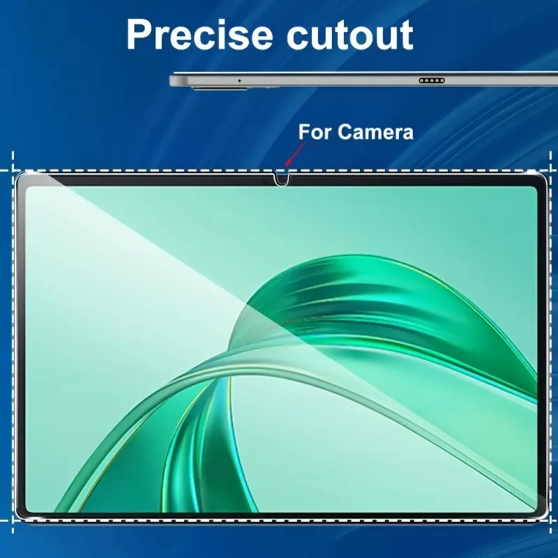 2-piece high-definition tempered glass screen protector, suitable for VIVO Pad2 iQOO Pad iQOO Pad2 ViVo Pad3, high hardness, smooth surface, easy installation