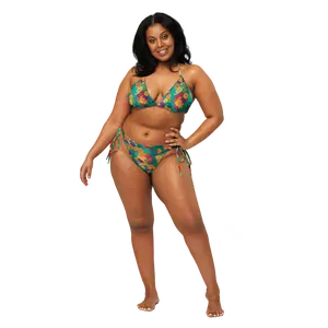 Exotic Flower - string bikini