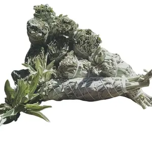Wild-Crafted White Sage Bundle - Ethically Sourced, Handcrafted with Love, Perfect for Cleansing, Meditation, and Spiritual Ceremonies Aroma Nature