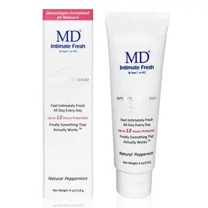 MD Intimate Fresh Serum For Personal Hygiene - For External Use Only - 3 Months Supply Alcohol Free Paraben Free Fragrance Free Sensitive Skin