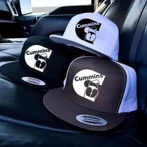 Cummins Girls Vintage Print Snapback Trucker Hat, Hat For Men And Women, Gift For Holiday