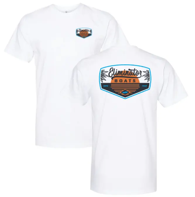 Eliminator Boats Graphic Tee, Vintage Nautical Cotton Shirt, Casual Boating Apparel for Men & Women, Water Adventure Gift, Stylish Boat Life Wear