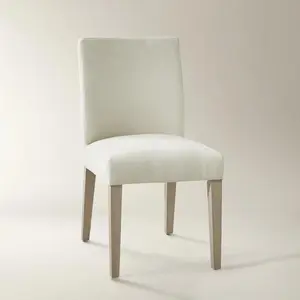 Z Gallerie Stria Armless Modern Upholstered Dining Table Chair - Set of 2, Armless Chairs