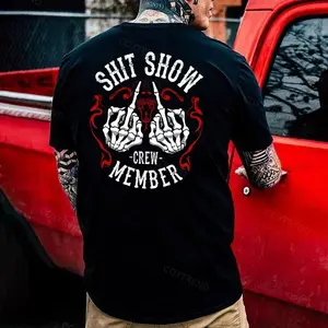 Ver.4 SHIT SHOW CREW MEMBER Print T-shirt, Hoodie & Sweater - Unisex Sizes S-5XL