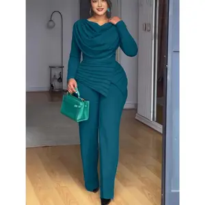 Fashion 2025 New Straight-Leg Pants and Long-Sleeve Top Jumpsuit Plus Size Heart Print Co-ord Set Sleeveless Lace Up Tank Skirt Set Fall Winter Lapel Neck Lounge Floral Spaghetti Strap A-Line Dress Mini Ruffle Sequin Cocktail Dres