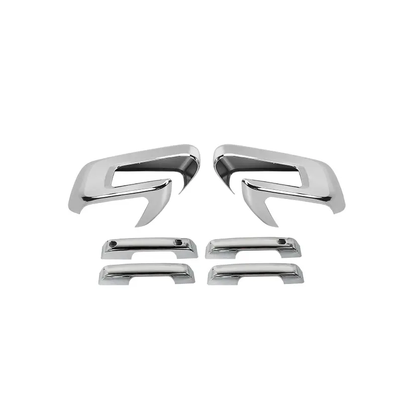 Rearview Mirror Shell & Door Handle Cover Trim Kit, Automotive Replacement Body & Frame Accessory for 2021+ Ford F150 Truck