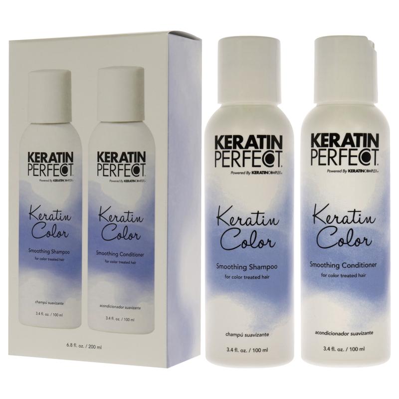 Keratin Color Duo by Keratin Perfect for Unisex - 2 x 3.4 oz Shampoo, Conditioner