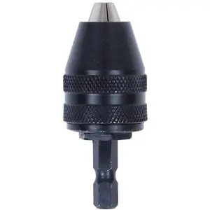 1/4-inch Hex Shank Chuck for impact driver Quick Change Chuck Adapter Power Screwdriver to Drill Converter Conversion Tool