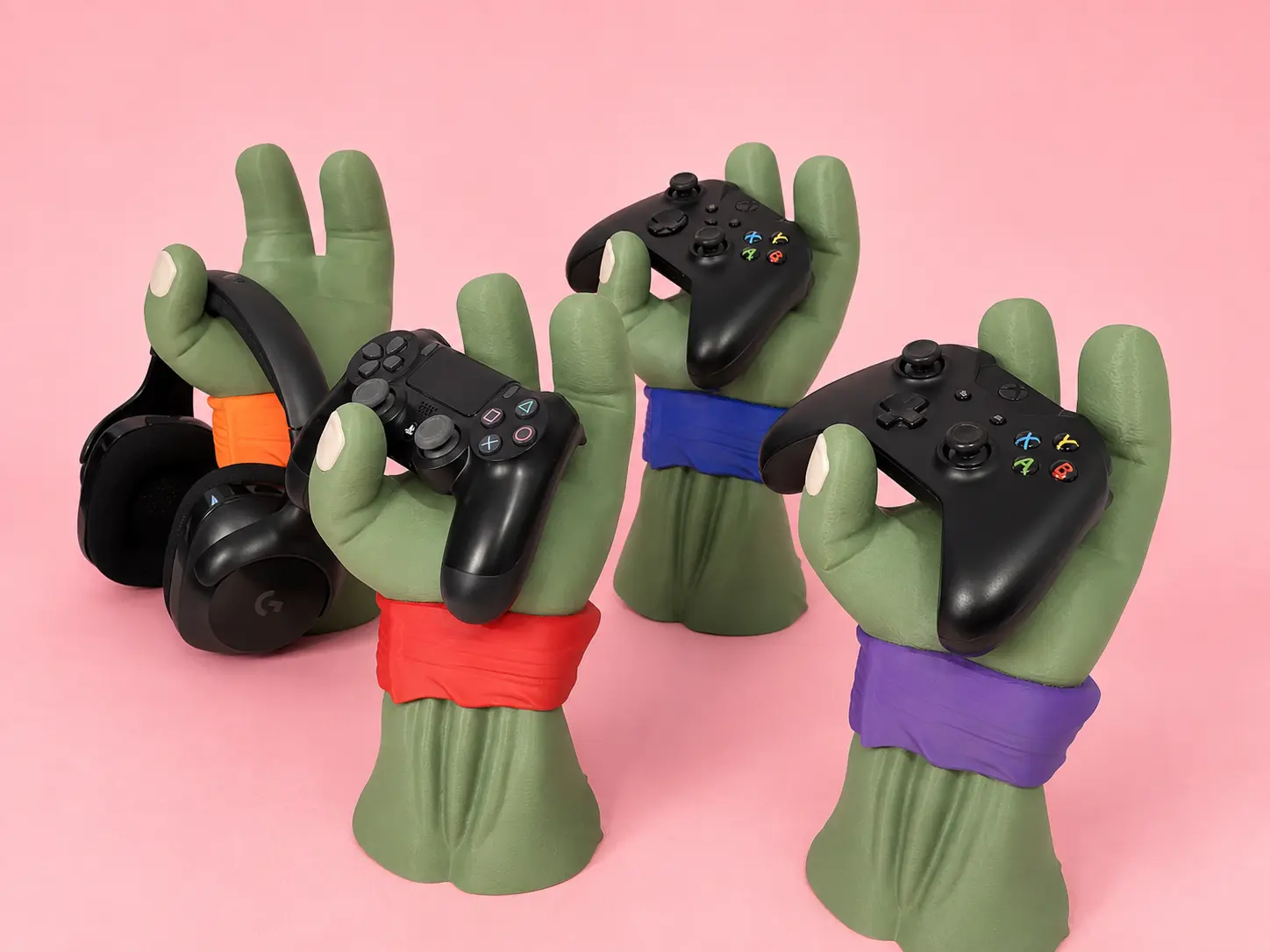 Turtle-Inspired Controller Holder Stand
