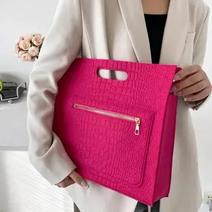 Hot Pink Accessory Bag