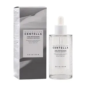 SKIN1004 Madagascar Centella Tone Brightening Capsule Ampoule 100mL – A Lightweight, Hydrating Serum Formulated to Brighten, Hydrate, and Soothe the Skin
