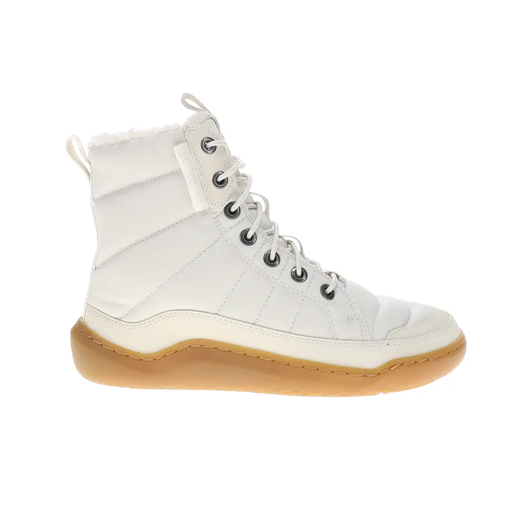 Vivobarefoot Womens Gobi Hiber Snow Casual Boots Ankle Low Heel 1-2" - Off White, White