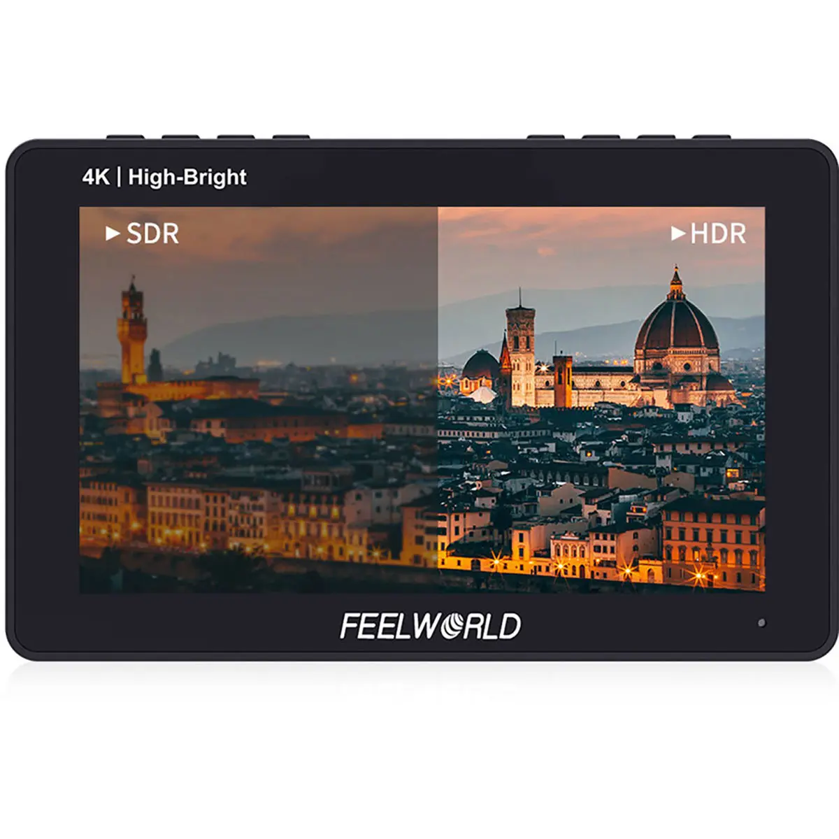 Feelworld F5 Pro X 5.5" Full HD IPS Touchscreen Camera Field Monitor with ANP97 Battery and AMC5 Bag Kit, Supports 4K HDMI