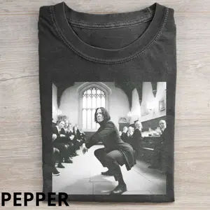Funny Shirt, Snape Twerking Tshirt, Dancing Professor Meme Shirt, Potter Cctv Surveillance, Gift For Bestie, Gender Neutral Wizard Tee, Gift