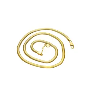RELLY-JEWELRY TX016 Fashion Trends for Women or Men Snake Chain Necklace Elegant and Versatile Jewelry