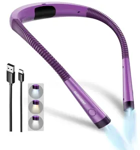 Glocusent Neck Light - 80Hrs Hands-Free Neck Reading Light