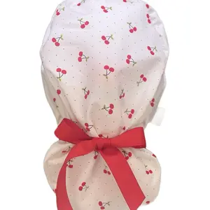 Mini cherries scrub caps