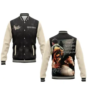 Rod Wave 2026 Last Lap Tour I Used To Love You Baseball Jacket