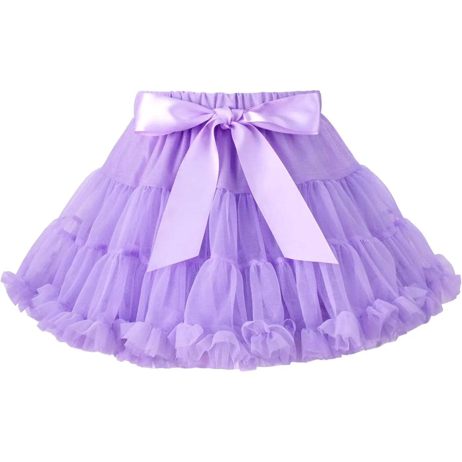 X-GCS31 Toddler Girl Cute Tutu Skirt - 2-4T, Tulle Ruffle Short Skirt for Birthday, Holiday Party, Cute Skirts