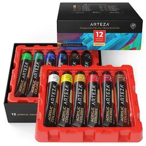 Arteza® Acrylic Paint Set, 22ml Tubes, 12 pc. - ARTZ-8151