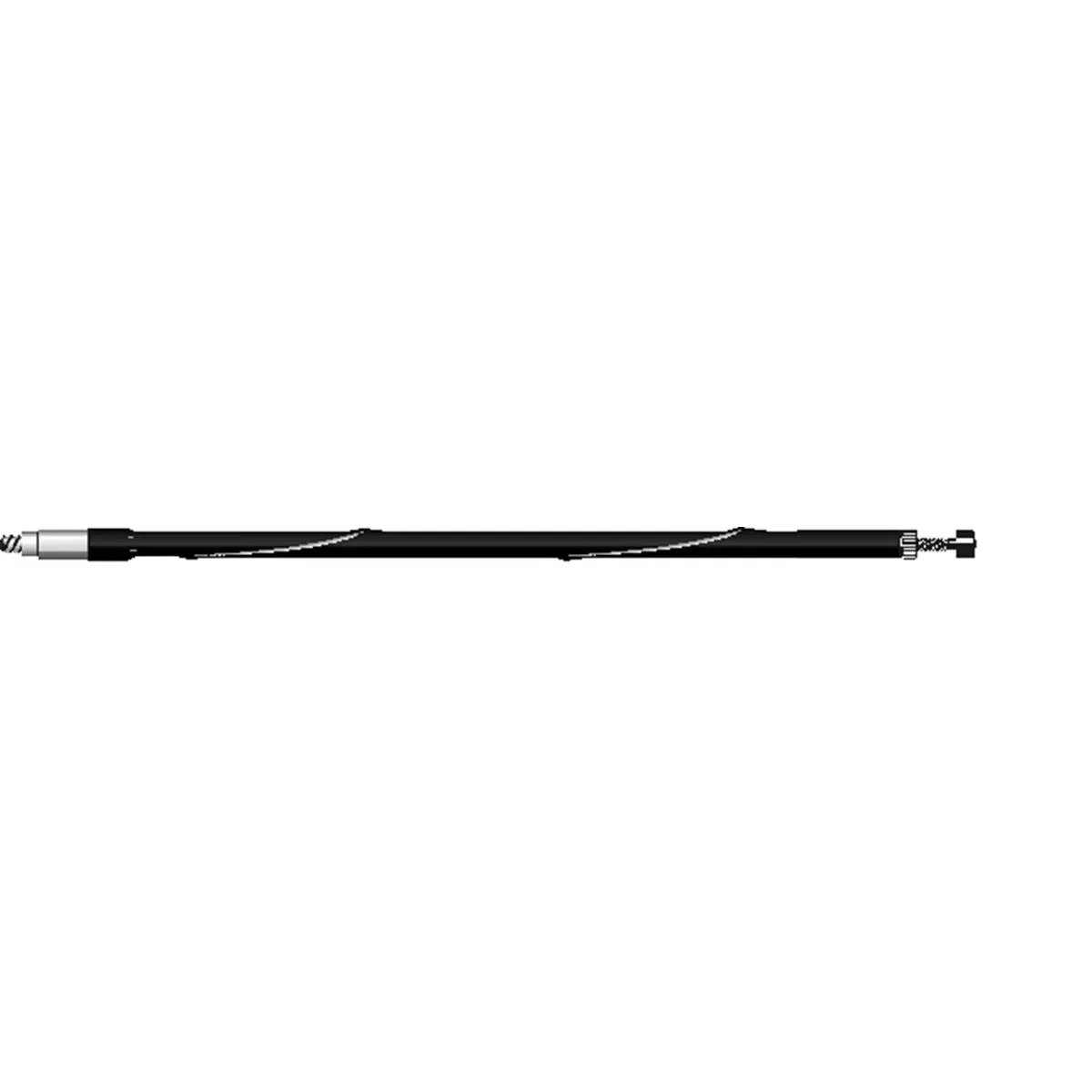 212 MAIN Firestik 15 in. 2m .25 Wave Black Antenna, Adjustable, Double Insulated, Threaded Base Mount