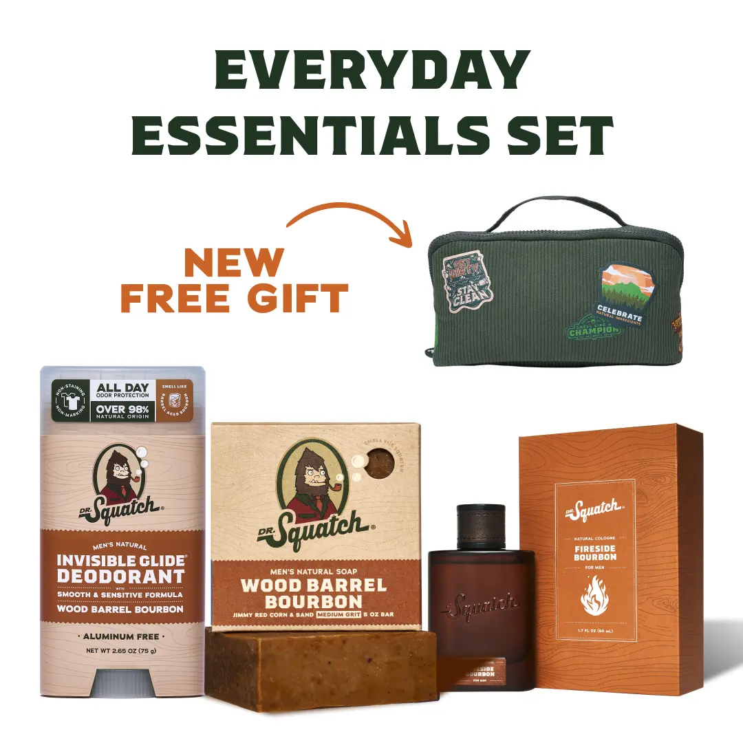 Everyday Essentials Set - Wood Barrel Bourbon