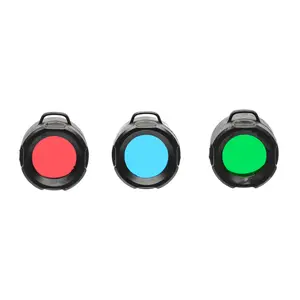 25mm Filter Cover Kit - Fits Cadet, E5, E9G4, E10, E11, E12, M5 & M6- Or ANY Light with a 1" Head Diameter