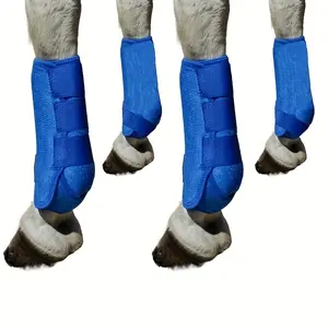 4pcs Ultimate Comfort and Durable Breathable Horse Protective Riding Boots