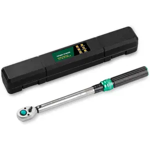 1/2-Inch Drive Click Torque Wrench, +-3% Accuracy, 72- Ratchet, 10-170 ft-lb/13-230 Nm, CR-V Steel, Pro Automotive &  Repair Tool with Portable Case
