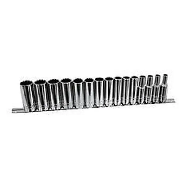 Deep Socket Set, 0.38in Drive, 12-Point Deep 11mm Socket