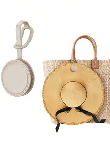 Magnetic Hat Clip for Travel Bags, High-Quality Silicone Material, Adjustable Sun Hat Holder, Backpack Hook, Essential Outdoor Travel Accessory