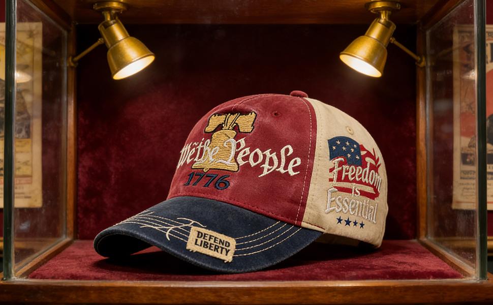 1776-2026 Anniversary hat, 250 Years American Anniversary Cap, Adjustable & Embroidered Canvas Baseball Hat for Independence Day/Patriotic Events, 250th US Hat for Men&Women