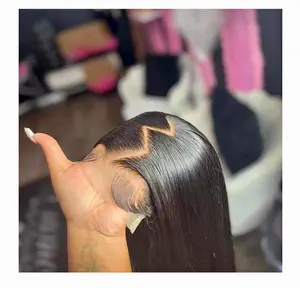 Kim Bone straight lace closure wig