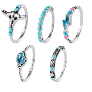 5 Pack 8 mm Hoop 18 Gauge Piercing
