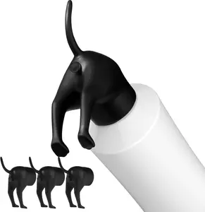 3-Pack Pooping Dog Butt Toothpaste Topper, Funny Toothpaste Dispenser, Creative Toothpaste Topper, Pooping Toothpaste Cap, Toothpaste Squeezer, Toothpaste Dispenser