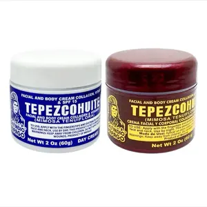 Del Indio Papago Cream Moisturizer Bundle - 2 oz Day and Night Cream for Face and Body - Hydrating and Nourishing Anti-Aging Creams for a Healthy Glow Skincare Daily