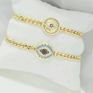 Variety Golden Eye Bracelet 7 Inches with 9 Inches Extension High-Quality Laminated Waterproof for Daily Use Elegant