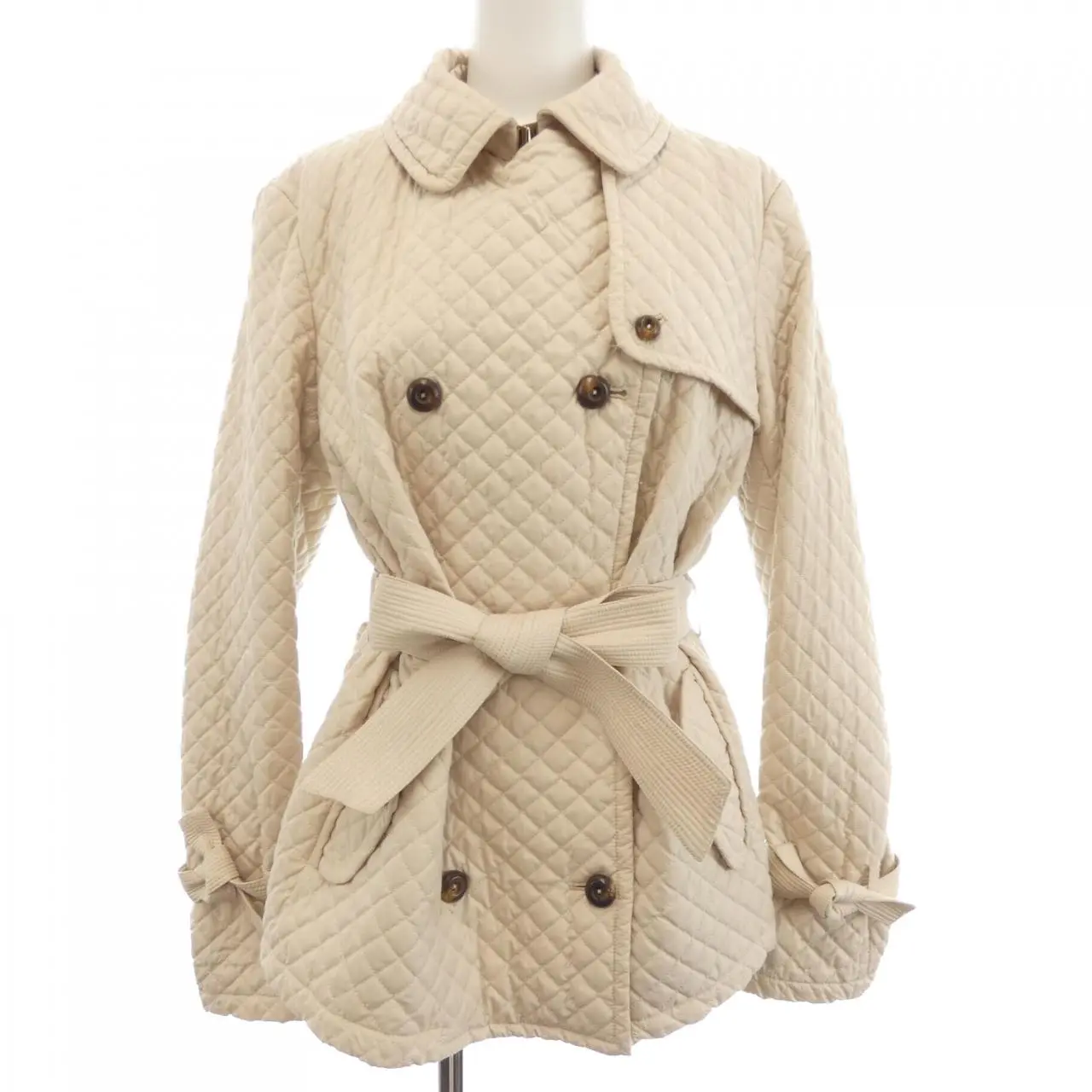 Pre-owned SALVATORE FERRAGAMO Others Small Leather Goods Wool Coat
