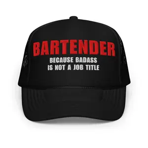 Bartender Foam Trucker Hat