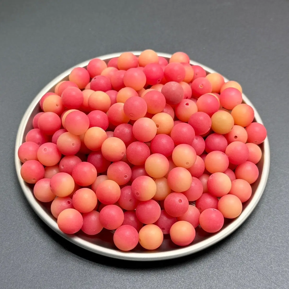 (H11)12mm gradient red matte Bodhi*100