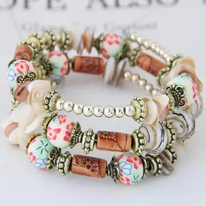 Boho Memory Wire Bracelet