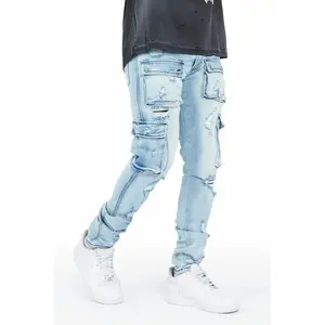 Kap Blue Cargo Jean