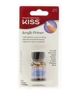 KISS Acrylic Primer, Nail Care Durable Single Item, .33 oz (BK112)